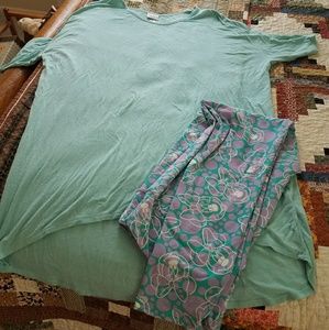 LulaRoe Irma & Minnie Mouse leggings